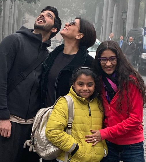 Sushmita Sen and Rohman Shawl